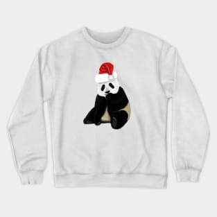 Cute Panda Christmas Xmas Lover Crewneck Sweatshirt